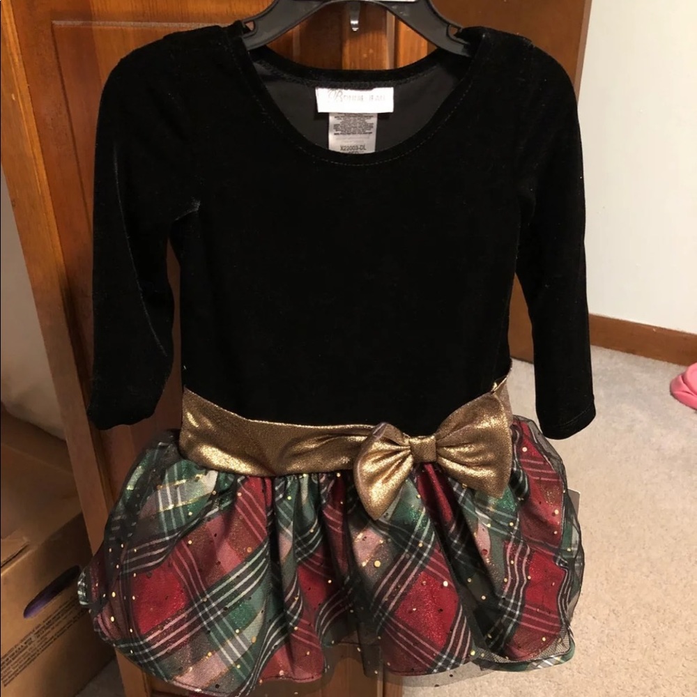 Toddlers girls Christmas dress, Size 2T NWOT